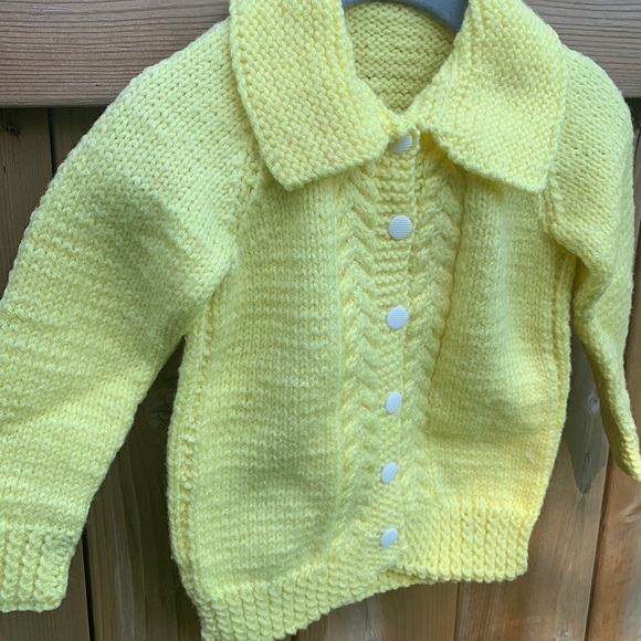 Handmade Knit Spring Jacket - Picture 2 of 7